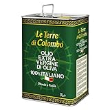 Le Terre di Colombo – 100 % Italienisches Natives Olivenöl Extra, Dose,...