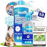 FreeClean® Bio Geruchsneutralisierer Konzentrat 1000ml [EXTRA STARK OHNE...