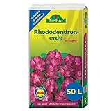 Bioflor Rhododendron-Erde Premium 50 L I Blumen-Erde für optimale...