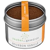 Zauber der Gewürze Bourbon Vanille, gemahlen, aromatisches Bourbon...