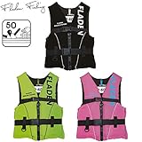 Mega Fishing Schwimmweste / Schwimmhilfe 50N - Kinder & Erwachsene Gr. S -...