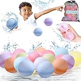 MOOKLIN ROAM Wiederverwendbare Wasserballons, 24 Stück...
