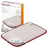 Beurer Heizkissen Comfort mit kuscheligem Fleece, atmungsaktiv,...