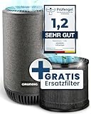 Grundig Luftreiniger Allergiker Air Purifier - Extra leise Hepa Filter mit...