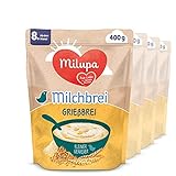 Milupa Miluvit Milchbrei Kleiner Genießer – 'Grießbrei' Babybrei ab dem...