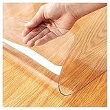 Transparente PVC-Tischdecke, rechteckiger TV-Schrank-Schutzpolster,...