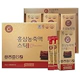 Pocheon Korean Red Ginseng Extract, 30% Ginseng Extract, Single Serving...