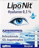 Liponit Augentropfen Gel mono 0,3% Hyaluron, 1er Pack(1 x 20 ml) LNMG