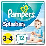 Pampers Splashers Einweg-Windeln, Größe 3-4 (6-11 kg) für optimalen...