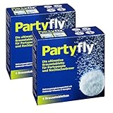 PARTYFLY Brausetabletten 8 Stück = 2 x 4 Stück - mit Vitamin C und...