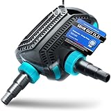 Teicher Filterpumpe EP-5200X [Neues Modell] – Teichpumpe für außen 40W,...