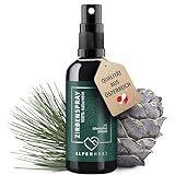 Alpen Herz Zirbenspray - 100 ml naturrein mit ätherisch Zirbenöl - Kissen...