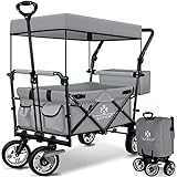 KESSER® Bollerwagen faltbar GT9000 mit Dach Handwagen Transportwagen |...