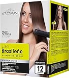 Be Natural Brasilianisches Glättungs-Set mit Keratin, Grün