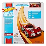 Hot Wheels Bahn Track Builder, Verbindungsstücke (12m) für Autorennbahnen...