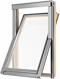 Velux Konzern RoofLite+ Dachfenster Holz SLIM und Eindeckrahmen (55 x 78)