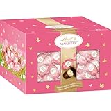 Lindt Marzipan Eier | 425g Köcher mit zartschmelzender Füllung | Edle...