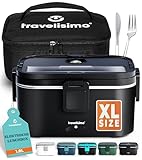 TRAVELISIMO XXL Elektrische Lunchbox Extra groß 1,8L Electric Lunch Box...
