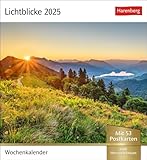 Lichtblicke Postkartenkalender 2025 - Wochenkalender mit 53 Postkarten:...