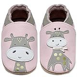 IceUnicorn Krabbelschuhe Baby Jungen Mädchen Lauflernschuhe Baby Weicher...