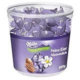 Milka Feine Eier Alpenmilch 1 x 900g I Osterschokolade Großpackung I für...