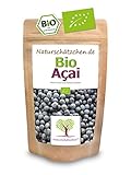 Bio Acai Pulver (Acaipulver) in geprüfter Bio-Qualität (DE-ÖKO-022) -...