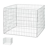 Relaxdays Komposter Metall, 2er Set, Biokomposter Garten, HxBxT: 70 x 90 x...