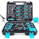 Amartisan Magnetisches Schraubendreher-Set mit Koffer, 43-teilig, enthält...