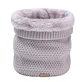 Figarge Schlauchschal Damen Winter Halsschlauch Herren Winter Loop Schal...