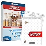 Veddelholzer 10 Stück Lebensmittelmotten-Falle mit Pheromon Lockwirkung...