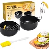 2 Stück Pochierte Eier, Eier Pochierer, Pocierte Eier Form Anzug mit 1...