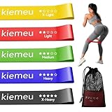 Kiemeu Miniband Fitness Gummiband für Sport, Gymnastikband elastisches...