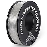 GEEETECH TPU Filament 1,75 mm +/- 0,02 mm für 3D Drucker, 1KG 1 Spool...