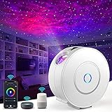 Nigecue LED Smart Sternenhimmel Projektor, WLAN Sternenprojektor 3D Galaxy...