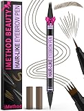 iMethod Microblading Augenbrauenstift - Eyebrow Pencil Dual-Ended 2-in-1...