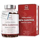 Beta Carotin Kapseln Hochdosiert für Bräune 25000 IE Vitamin A...
