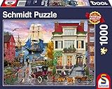 Schmidt Spiele 58989 Schiff im Hafen, 1000 Teile Puzzle