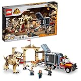 LEGO Jurassic World T. rex & Atrociraptor Dinosaur Breakout 76948 Building...