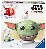 Ravensburger 3D Puzzle 11556 - Puzzle-Ball Grogu mit Ohren - 72 Teile -...