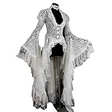 Mittelalter Kleidung Spitze Damen, Halloween Kostüm Frauen|Gothic Kleidung...