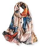 PoeticEHome 100% Maulbeerseide Schal 170x53cm – Seidenschal Damen...