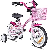 PROMETHEUS BICYCLES Kinderfahrrad ab 3 Jahren - Mädchenfahrrad 12 Zoll...