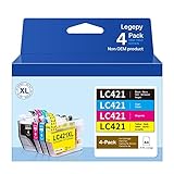 Legepy LC421-XL Tintenpatronen Multipack Kompatibe für Brother LC421 XL...