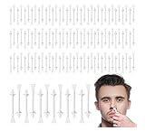 VOSSOT 120 Stück NasenhaarWachs Sticks, Nasenwachs Stäbchen, Nasenhaar...