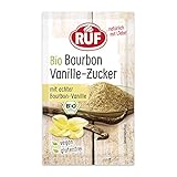 RUF Bio Bourbon Vanille Zucker, natürliches Bourbon Vanille Aroma für...