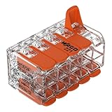 WAGO Verbindungsklemmen 221-420 | 10 Leiter, bis 4 mm², COMPACT...