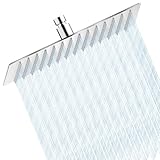 Regenduschkopf aus Edelstahl – HAUSPROFI feste Duschen mit...