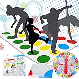 KHDULQ Twisting Spiele, Balance Floor Spiel Pad,Bodenspiel mit Spielmatte,...