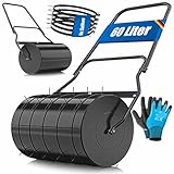 KESSER® Rasenwalze Metall befüllbar mit Wasser oder Sand mit 60 Liter...