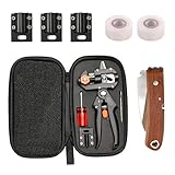 Fimghsoo Pfropfen Werkzeug Kit Garten Ratschenschere Set Pfropfen...